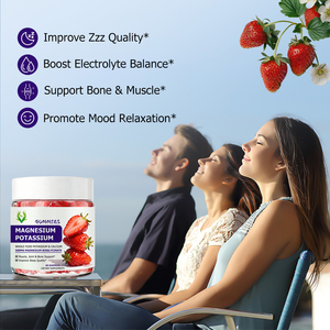 Gomitas de Magnesio y Potasio Personalizadas, Suplemento de Vitaminas para la Energía, Promueve el Equilibrio de Electrolitos, Gomitas de Suplemento Herbal - Product Image 5