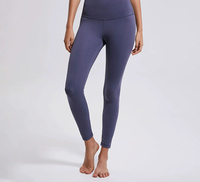Leggings pour femmes taille haute, effet push-up, contrôle du ventre, sensation seconde peau, ajustés, longueur cheville, pour yoga et entraînement