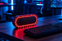 HL-L1007, carte de circuit imprimé LED RGB rouge personnalisée, solution OEM ODM pour amplificateur de puissance audio