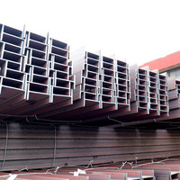 Poutre en H laminée à chaud SS400, norme ASTM, acier de construction, service de découpe, pliage et soudage sur mesure pour structures de bâtiment