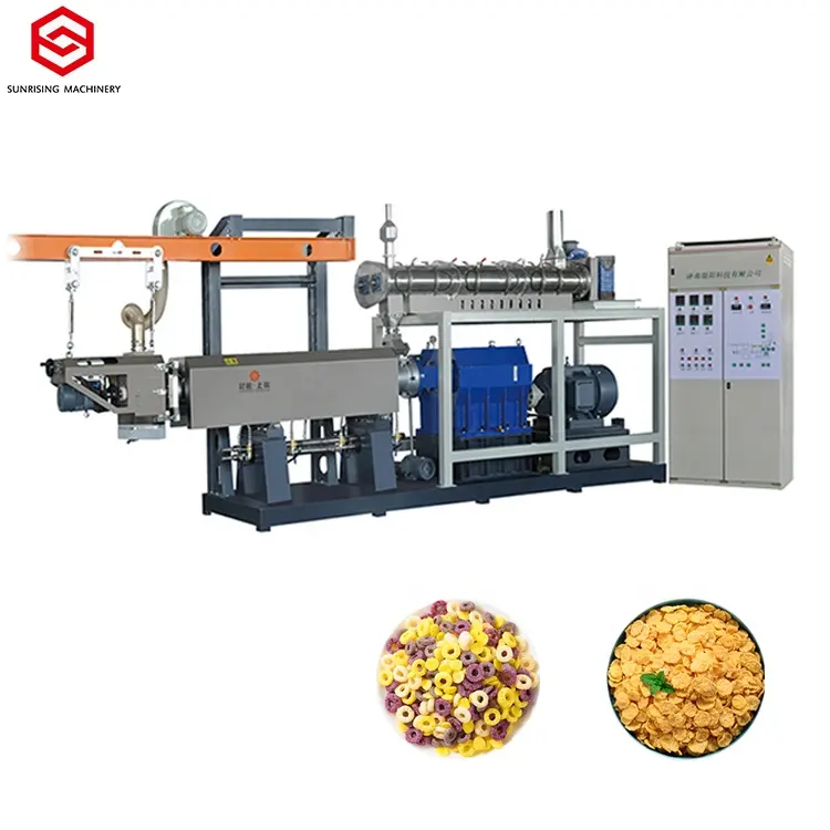 Groothandel Populaire Ontbijt Granen Voedsel Maken Extruder Machine Productielijn