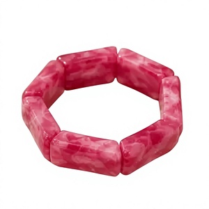 Pulsera de Jade Verde y Blanco Hecha a Mano, Diseño Clásico Unisex de Alta Calidad, Brazalete Moderno y Elegante para Mujer - Product Image 6