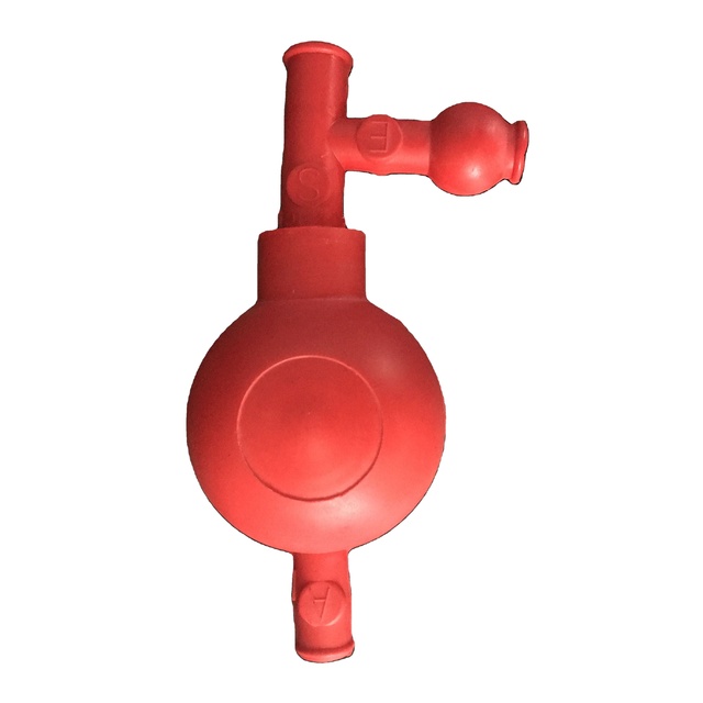 Manufacturer TianLian TL-JX114 50ml Pipette Bulb T-shaped Suction Rubber Ball for Laboratory Safety