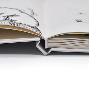 <span class=keywords><strong>Quaderno</strong></span> per schizzi con rilegatura rigida con immagine personalizzata con segnalibro in seta pagine vuote foderate per quaderni con stampa di carta spessa - Product Image 2