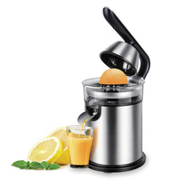 Handmatige citruspers met hendel, sinaasappel- en citroenpers met tuit, makkelijk in te gieten, huishoudelijke fruitsapcentrifuge