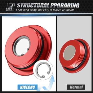 น๊อตถ่ายน้ำมันเครื่องแม่เหล็กอะลูมิเนียมสำหรับรถมอเตอร์ไซค์ Honda <span class=keywords><strong>CRF450L</strong></span> CRF450RL CRF450RWE CRF 450R ปี 2017-2024 - Product Image 2