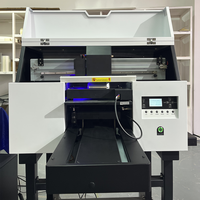 Printer UV Flatbed A3 dengan Aksesori Rotary untuk Pencetakan Botol, Pulpen, Silinder, dan Objek 3D