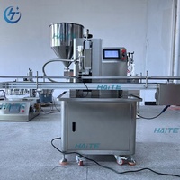 Machine de remplissage liquide de bureau HAITE pour la production de shampooing, de miel, d'huile comestible, d'eau pure