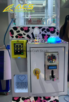 Machine de jeu à griffes américaine personnalisable ACS Source Factory pour centres d'amusement et distributeurs de cadeaux, avec construction en plastique et métal