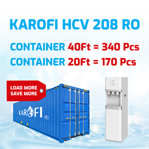 KAROFI HCV208, Dispensador de Agua Eléctrico Independiente, Sistema de Purificación, 6 Etapas, 100GDP, RO, Caliente, Frío, Manual, Plástico para - Product Image 6