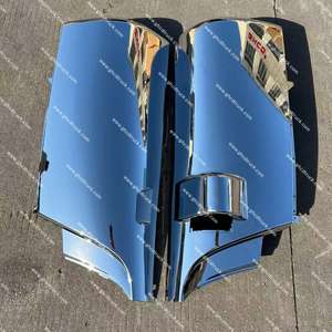Panneau d'angle en plastique chromé de haute qualité/prix d'usine GHCD pour camion japonais ISUZU DECA360/HINO/NISSAN/MITSUISHI - Product Image 5