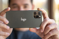 Boîte d'emballage de qualité pour la vente au détail et maquette de smartphone factice non fonctionnelle 1:1, modèle d'affichage de téléphone jouet pour I 15 ProMax
