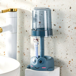 Gobelet de rinçage en plastique jetable avec brosse à dents pot dentaire ensemble de toilette pour boîte de rangement d'appareils dentaires - Product Image 2