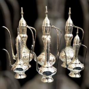 กาน้ำชากาแฟอาหรับสุดหรูหม้อต้มน้ำชาคุณภาพสูงทนทานการก่อสร้างเหมาะสำหรับใช้ในบ้านร้านอาหาร - Product Image 3