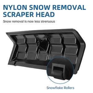 Rastrello da Neve Telescopico in Alluminio con Manico Lungo e Testa in Nylon Rinforzato per Tetto e Parabrezza Auto - Product Image 3