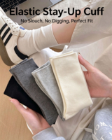 Chaussettes mi-mollet blanches pour femmes, style automne-hiver, en coton, style japonais, chaussettes décontractées polyvalentes pour tous les jours