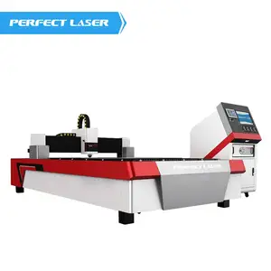 Pemasok emas mesin pemotong Laser lembaran logam 2000W 3000W 6000W mesin pemotong Laser serat baja karbon untuk logam