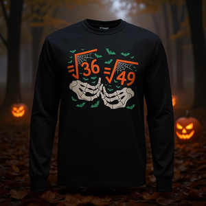 Maglietta a maniche lunghe Halloween Math Square Root 67 Meme Gen Alpha Six Seven - Product Image 3
