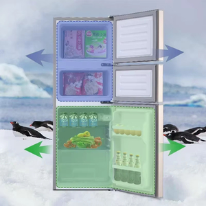 2025 New 3-Door Standing <b>Refrigerator</b> - Electronic Control Home Kitchen Appliance With Advanced Cooling Technology Fridge - Product Image 4