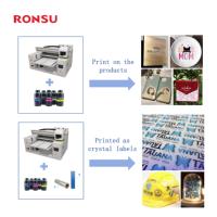 Mesin Printer UV Inkjet 6090 3-Head UV Flatbed DTF untuk Pencetakan pada Kaca Akrilik