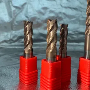 Yüksek kaliteli fresas freze kesicisi cnc karbür end mill 55hrc