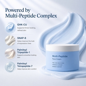Crème Visage Multi-Peptides GHK-CU <span class=keywords><strong>SNAP</strong></span>-8 Marque Blanche Anti-Rides Lissante Raffermissante Hydratante au Cuivre - Product Image 3