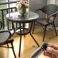 Embouts de protection ronds en plastique pour pieds de meubles, tables et chaises, protège-planchers domestiques