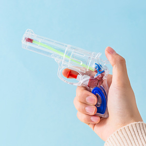 <b>Mini</b> Transparent Water Gun For Kids Summer Play Toy Plastic Spray Gun Unisex Fun Water Gun - Product Image 2