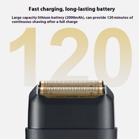 Afeitadoras de Levitación Magnética de 9500 RPM con Pantalla LCD Inalámbricas IPX6 para Afeitar Cabeza y Barba de Uso Doméstico