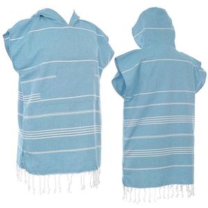 Serviette de plage turque à capuche parfaite pour l'été <span class=keywords><strong>Poncho</strong></span> avec doublure <span class=keywords><strong>en</strong></span> tissu éponge Maillot de bain Cover-Up pour la plage ou la piscine - Product Image 6