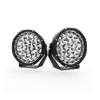 Nueva Luz LED Redonda de 8.5 Pulgadas para Techo Todoterreno, Luz de Trabajo para Parachoques Delantero, 9-30V 10400LM, para Modificación Todoterreno