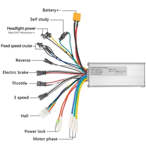 Rueda Motorizada de 8 Pulgadas 36V/48V 500W para Bicicleta Eléctrica con Freno de Tambor, Scooter Eléctrico, Accesorios Eléctricos para Scooter - Product Image 4