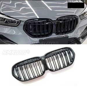 Bandes décoratives pour calandre de voiture, kit carrosserie de calandre de course, calandre avant pour BMW X1 F48 2020-2022, pièce extérieure - Product Image 1