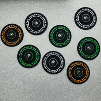 Patchs en caoutchouc PVC souple avec logo 3D en relief personnalisé, badges décoratifs de marque personnalisés pour vêtements, vestes, sacs à dos