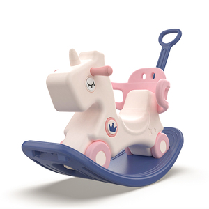 ABST 어린이 <span class=keywords><strong>3</strong></span>-in-1 흔들 말 텀블러 컨버터블 밸런스 보드 썰매 6 세 미만의 아기를 타고 적합 - Product Image 5