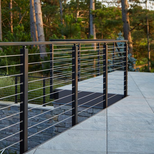 Sistema de barandilla de <span class=keywords><strong>cable</strong></span> de acero inoxidable 316, poste de barandilla de <span class=keywords><strong>cable</strong></span> de balaustre para <span class=keywords><strong>exterior</strong></span> - Product Image 6