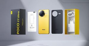 هاتف POCO F7 Ultra النسخة العالمية بمعالج <span class=keywords><strong>Snapdragon</strong></span> 8 Elite وكاميرا 50 ميجابكسل مع مثبت بصري OIS وشاشة 6.67 بوصة بتردد 120 هرتز وشحن 120 واط وNFC - Product Image 4