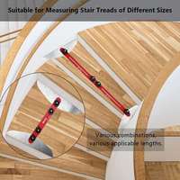 Outil de traçage pour marches d'escalier en bois industriel, gabarit de contour, outil de mesure, personnalisable OEM/ODM, garantie 1 an