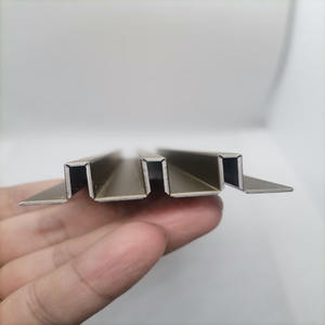 Panel de Pared Acanalado de Acero Inoxidable 304 Dorado <span class=keywords><strong>para</strong></span> Paredes de <span class=keywords><strong>TV</strong></span>, Revestimiento Interior, Decoración - Product Image 3