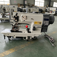 Machine à coudre pour la couture de bords de tapis et de coussins, largement utilisée, de haute qualité, pour la découpe et la fixation de bandes latérales, à vendre