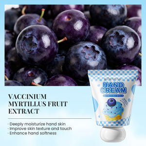 KORMESIC Marca Privada OEM 30g Crema de Manos con Aroma a Helado de Frutas, Crema de Manos Coreana con Extractos de Fresa y Aguacate, Hidratante y Nutritiva - Product Image 3