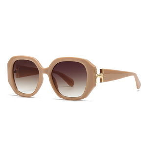 <span class=keywords><strong>Occhiali</strong></span> <span class=keywords><strong>da</strong></span> <span class=keywords><strong>sole</strong></span> quadrati <span class=keywords><strong>di</strong></span> <span class=keywords><strong>lusso</strong></span> europeo americano Street Style con lenti UV400 LH221 - Product Image 3