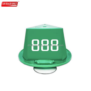 ป้ายแม่เหล็กติดหลังคารถยนต์แบบกำหนดเอง ตัวเลขแม่เหล็กติดหลังคารถยนต์หลากสี - Product Image 3