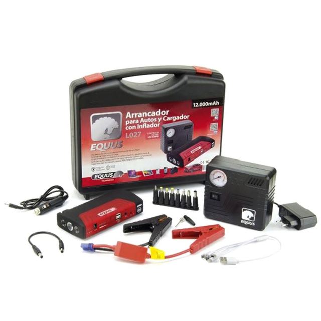 Lithium Ion Battery 50800mah Portable High Power Car Jump Starter and air Pump
