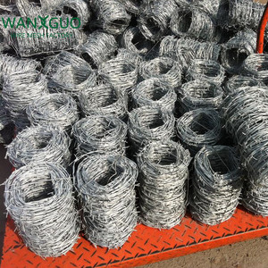 Bán buôn trang trại đồng cỏ chống leo lên 4 điểm thép gai đôi sợi dây thép gai - Product Image 2