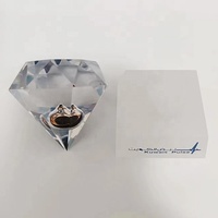 Trophée personnalisé en résine acrylique, trophée goutte d'huile diamant, cadeau souvenir artisanal fait main