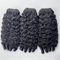 Lots de Cheveux Humains Vierges Bruts en Gros, Ondulation Naturelle, Donneur Unique, Non Traités, Double Tirage, Extensions de Cheveux Vietnamiens et Cambodgiens