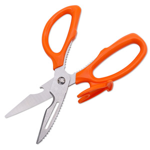 Kitchen Scissors Stainless Steel 5 In Straight Head For Meat Vegetables Home Use - Product Image 2