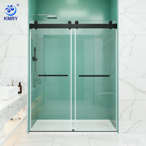 <span class=keywords><strong>Puerta</strong></span> de <span class=keywords><strong>Ducha</strong></span> <span class=keywords><strong>Corredera</strong></span> Doble de Alta Calidad <span class=keywords><strong>para</strong></span> Apartamento, con Cierre Suave, <span class=keywords><strong>para</strong></span> Baño u Hotel, sin Marco - Product Image 1
