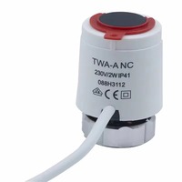 Vanne de régulation de température en ABS+PC, accessoires modernes pour chauffage électrique au sol, chauffage au sol par eau HEA-A